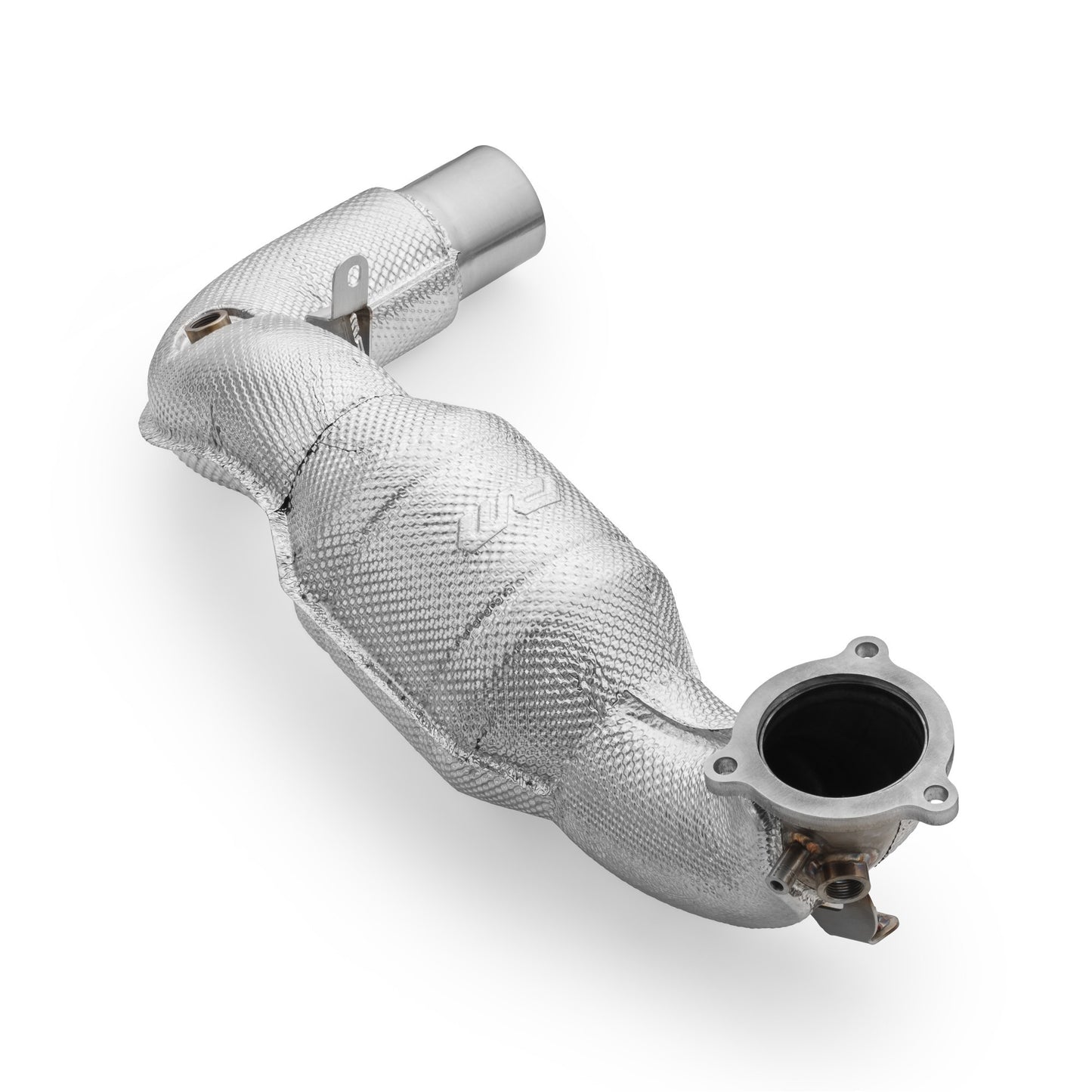 Downpipe con Protección Térmica y Catalizadores para Mercedes-AMG A35 GPF W177 4MATIC EURO 6 con GPF OFF 200 cpsi - Imagen 2