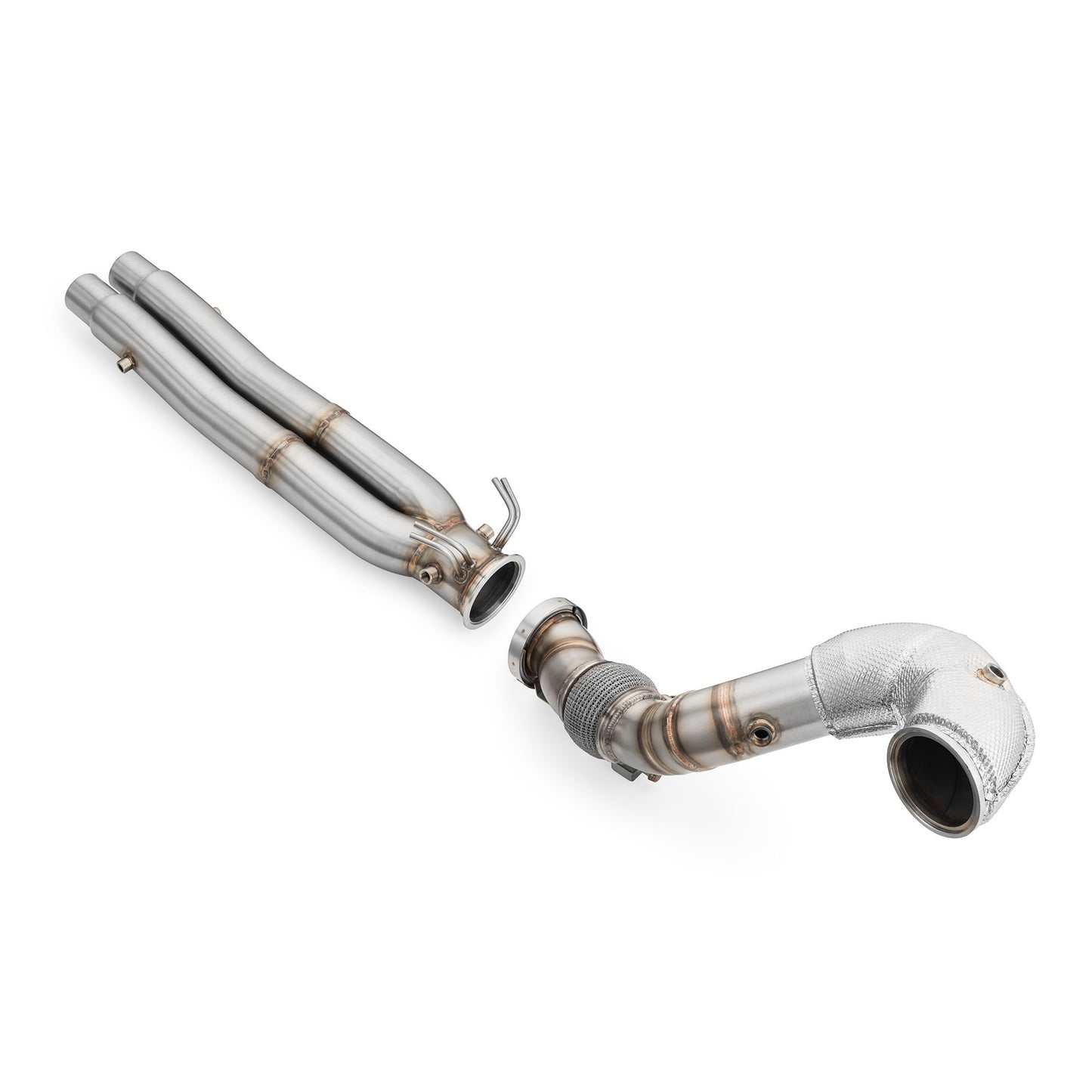 Downpipe AUDI RS3 8Y 2.5 TFSI con Protector Térmico sin Silenciador