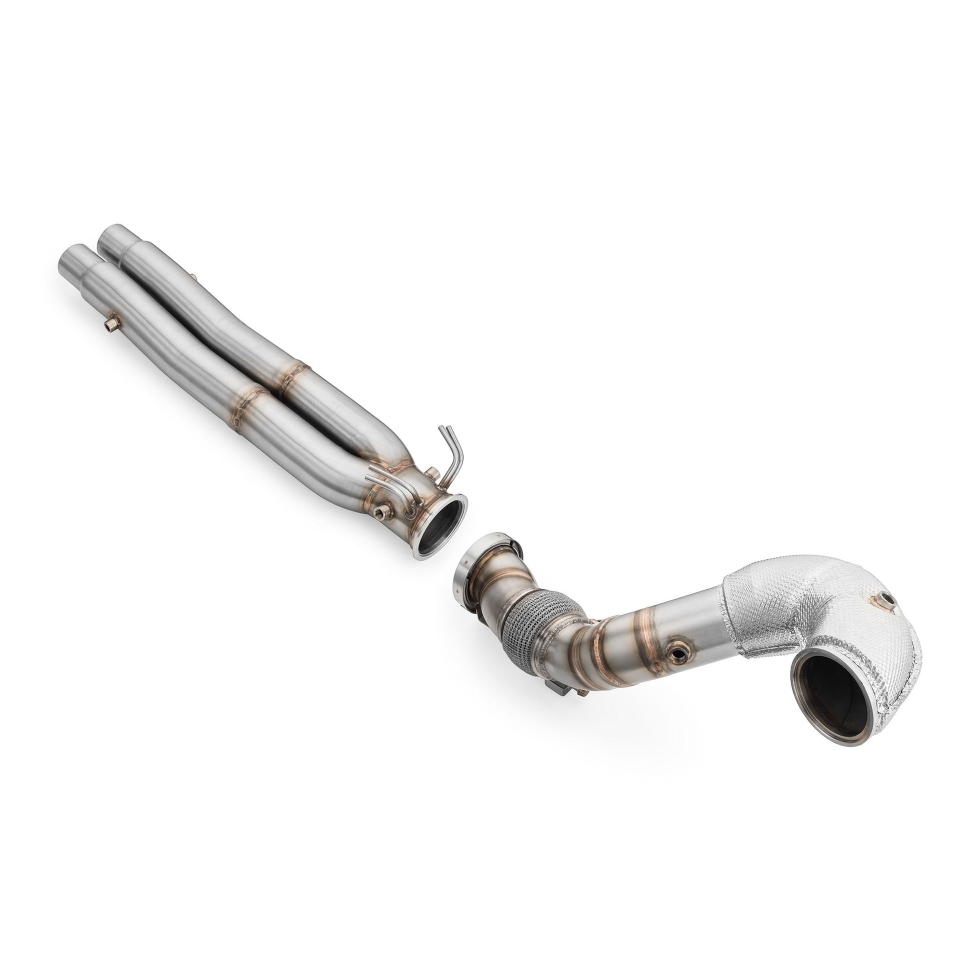 Downpipe AUDI RS3 8Y 2.5 TFSI con Protector Térmico sin Silenciador
