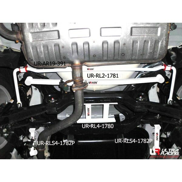 Barra Estabilizadora Trasera 16mm Ultra Racing Proton Preve/Suprima S 1.6T 2WD 12-20 - Imagen 2