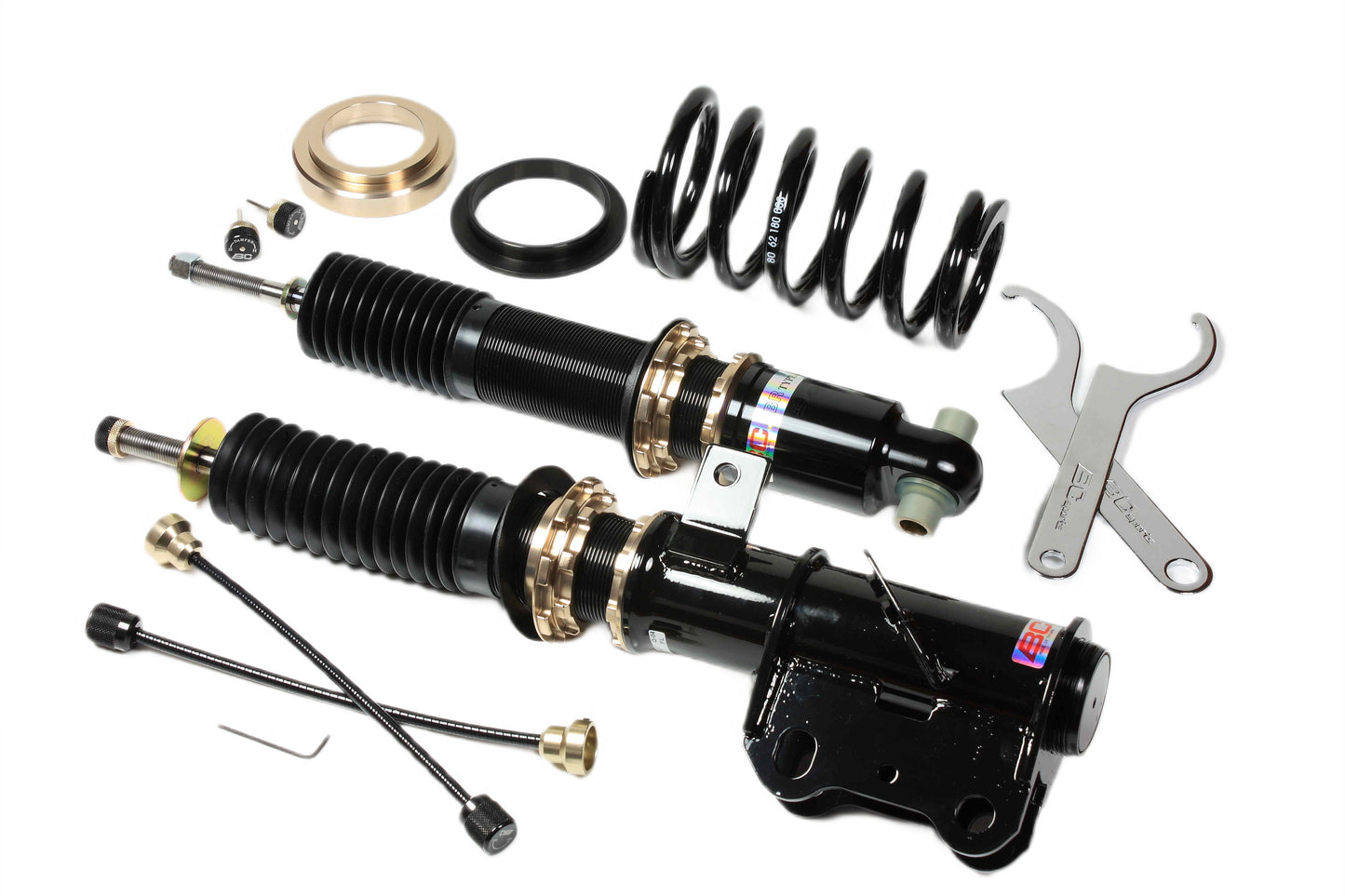 Suspensión de Muelles Helicoidales BC Racing Q-04-BR-RN para Chevrolet Camaro 2009-2013 - Imagen 2