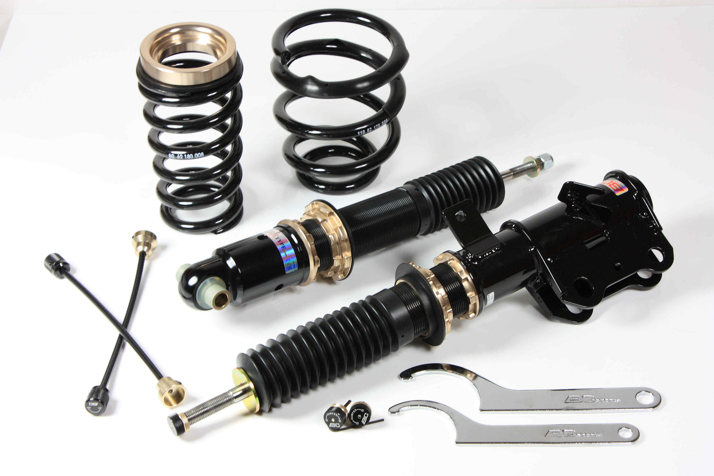 Suspensión de Muelles Helicoidales BC Racing Q-04-BR-RN para Chevrolet Camaro 2009-2013