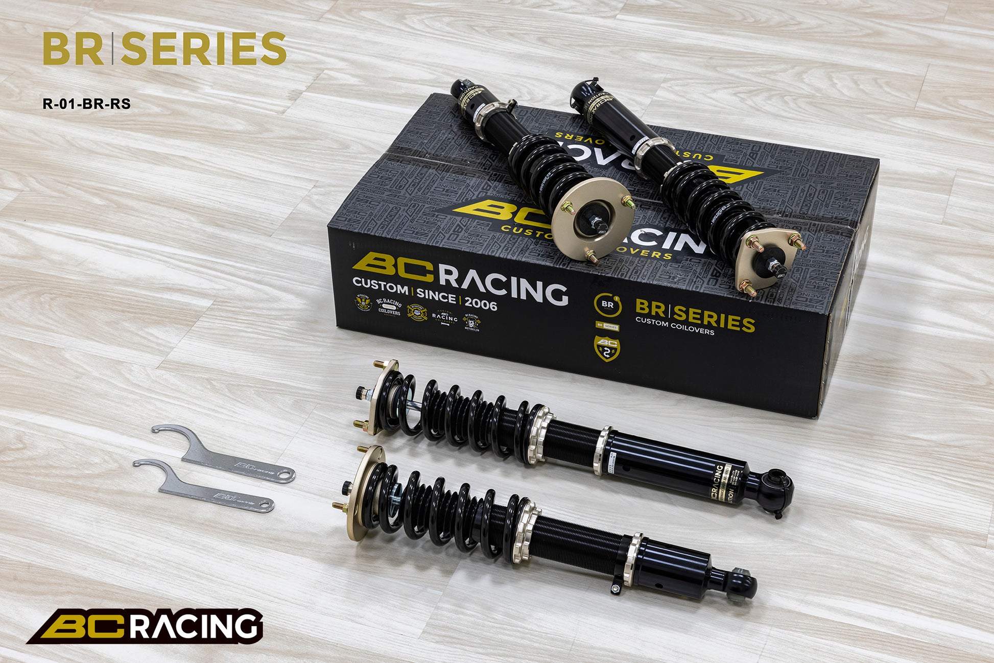 Suspensión de Muelles Helicoidales BC Racing BR RS para Lexus IS 200/IS 300 - Imagen 4