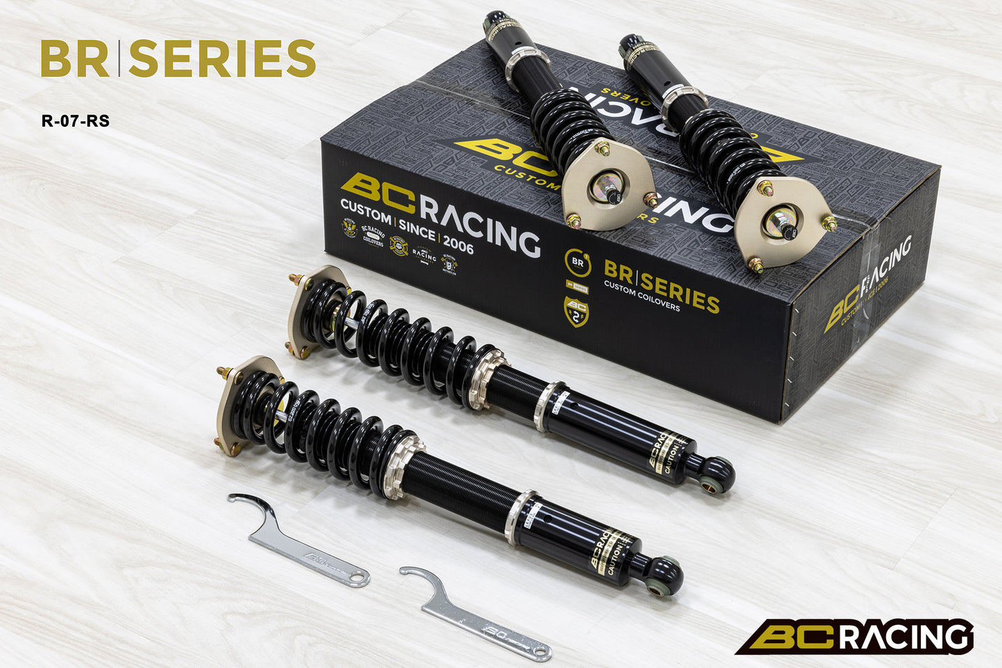Suspensión de Muelles Helicoidales BC Racing BR RS para Lexus LS430 UCF30 2001-2006