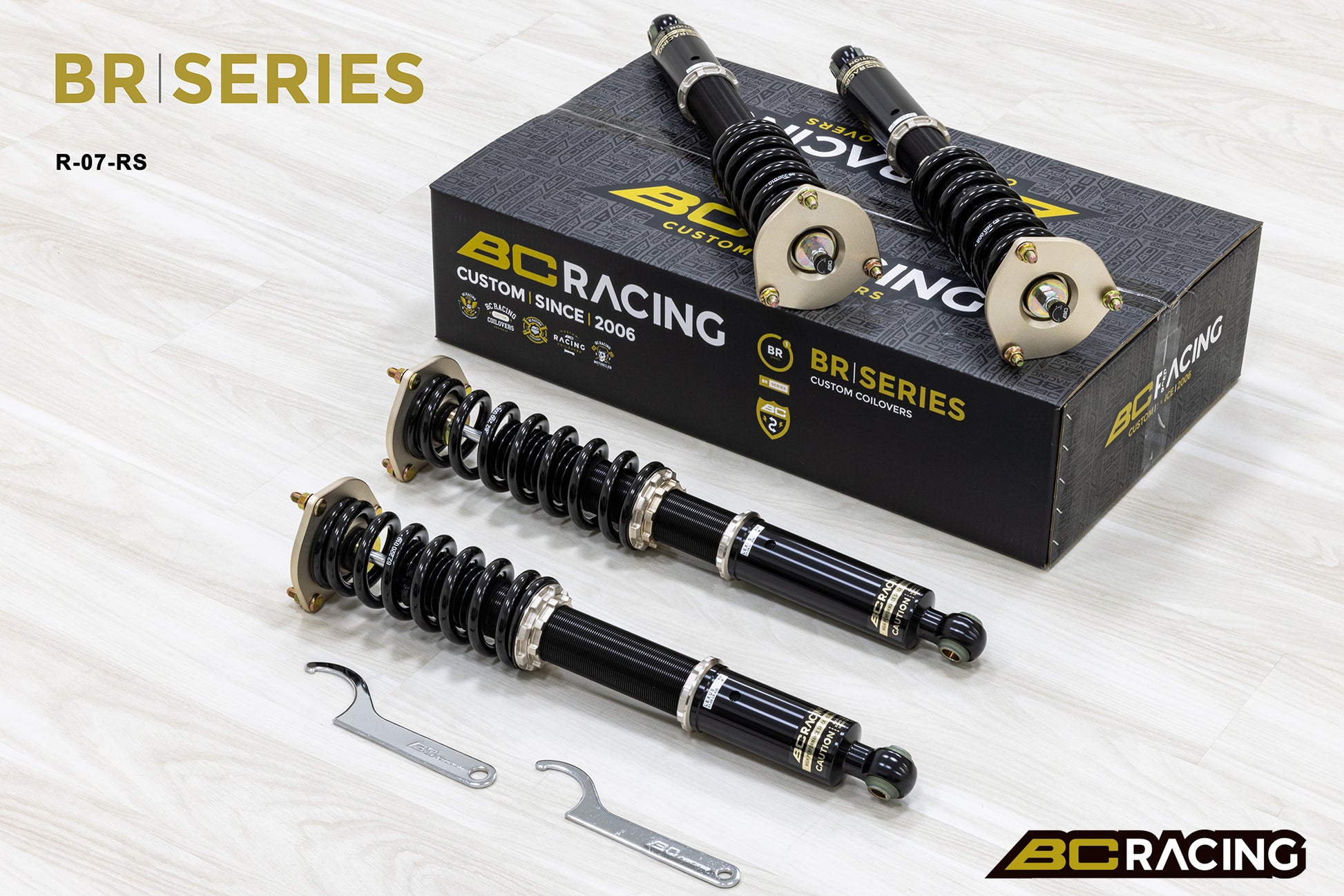 Suspensión de Muelles Helicoidales BC Racing BR RS para Lexus LS430 UCF30 2001-2006