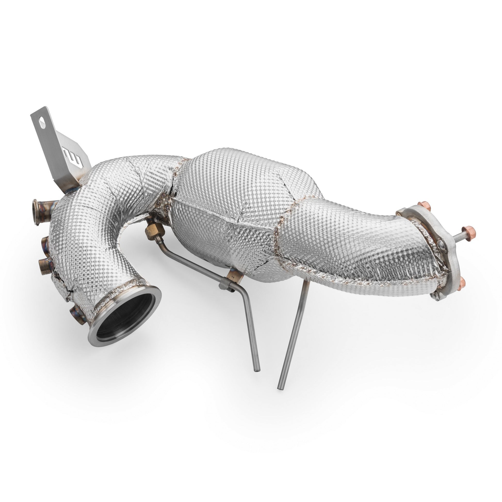 Downpipe Audi A4 S4 / Avant Quattro / Avant 3.0 TDI Sin Catalizador, con Silenciador y Protección Térmica