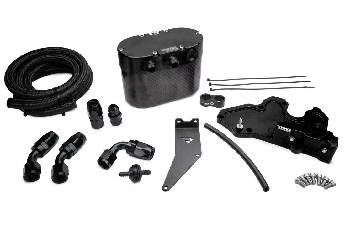 Kit Catch Can de Carbono RTMG Performance Audi A3 S3 TT TTS Golf 1.8 2.0 TSI EA888.3 - Imagen 2