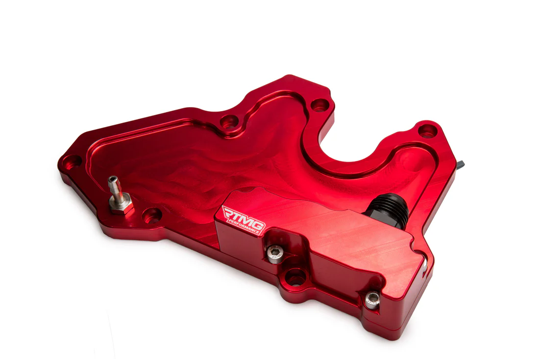 Kit Catch Can Carbono RTMG Performance VW Golf R MK8/Cupra 2.0 TSI EA888.4 Rojo - Imagen 3