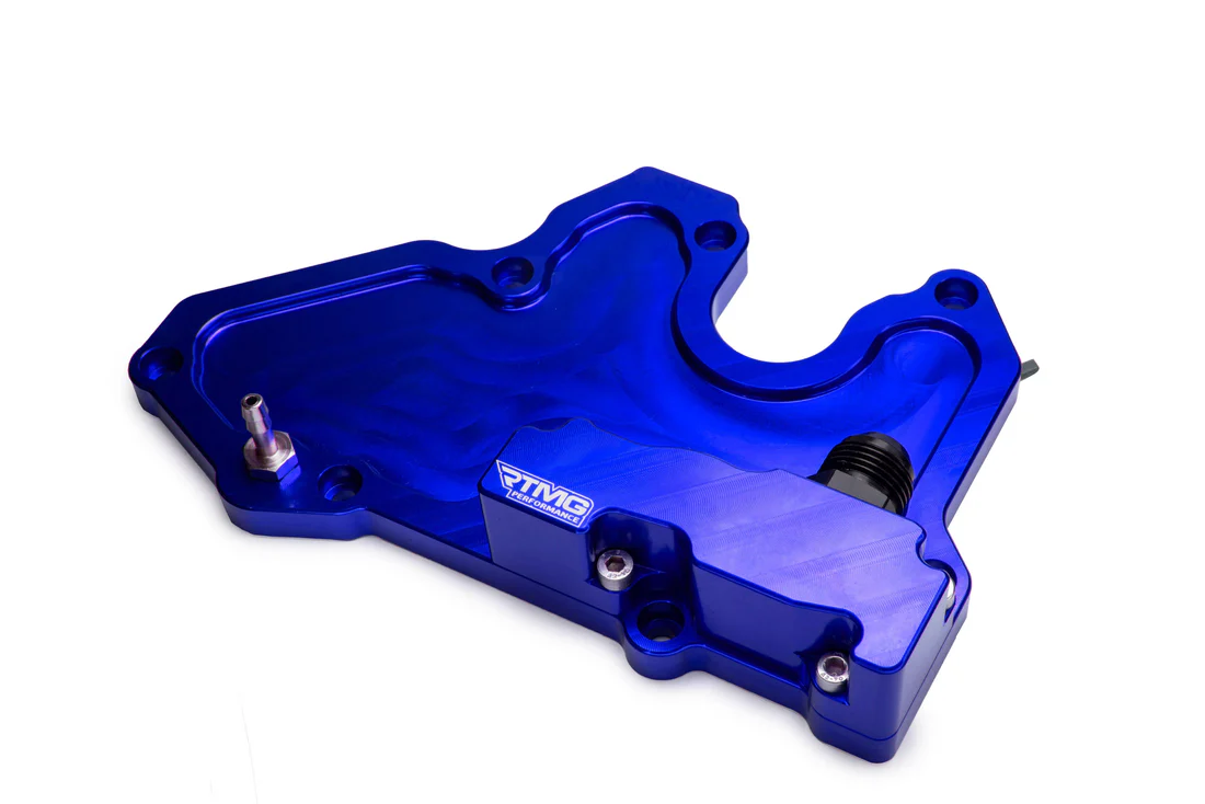 Catch Can de Carbono RTMG Performance VW Golf R MK8/Cupra 2.0 TSI EA888.4 Azul - Imagen 2