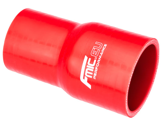Reductor Recto de Silicona 22/25 mm Rojo