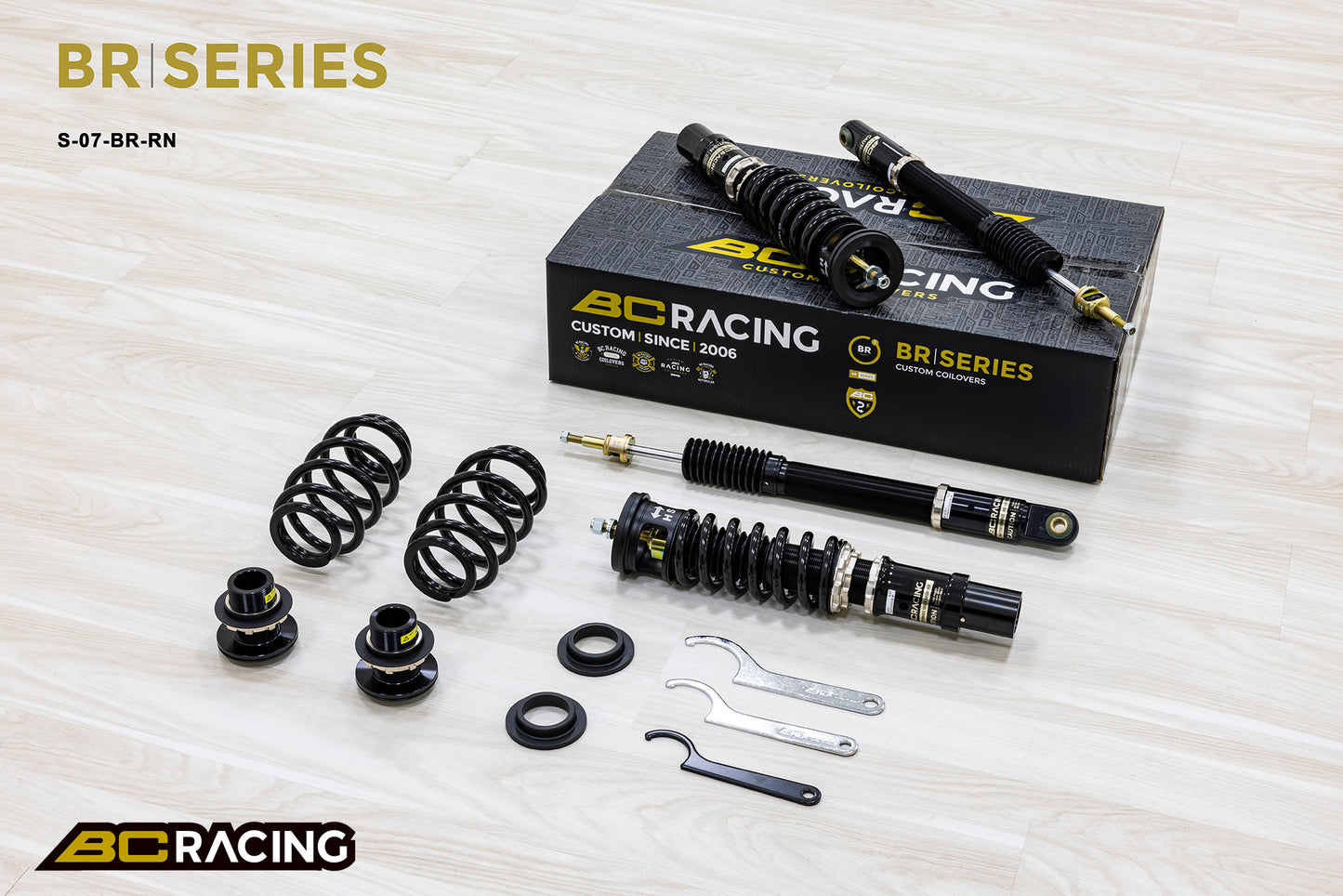 Suspensión de Rosca BC Racing S-07-BR-RN Audi A4/A5 B8 - Imagen 3