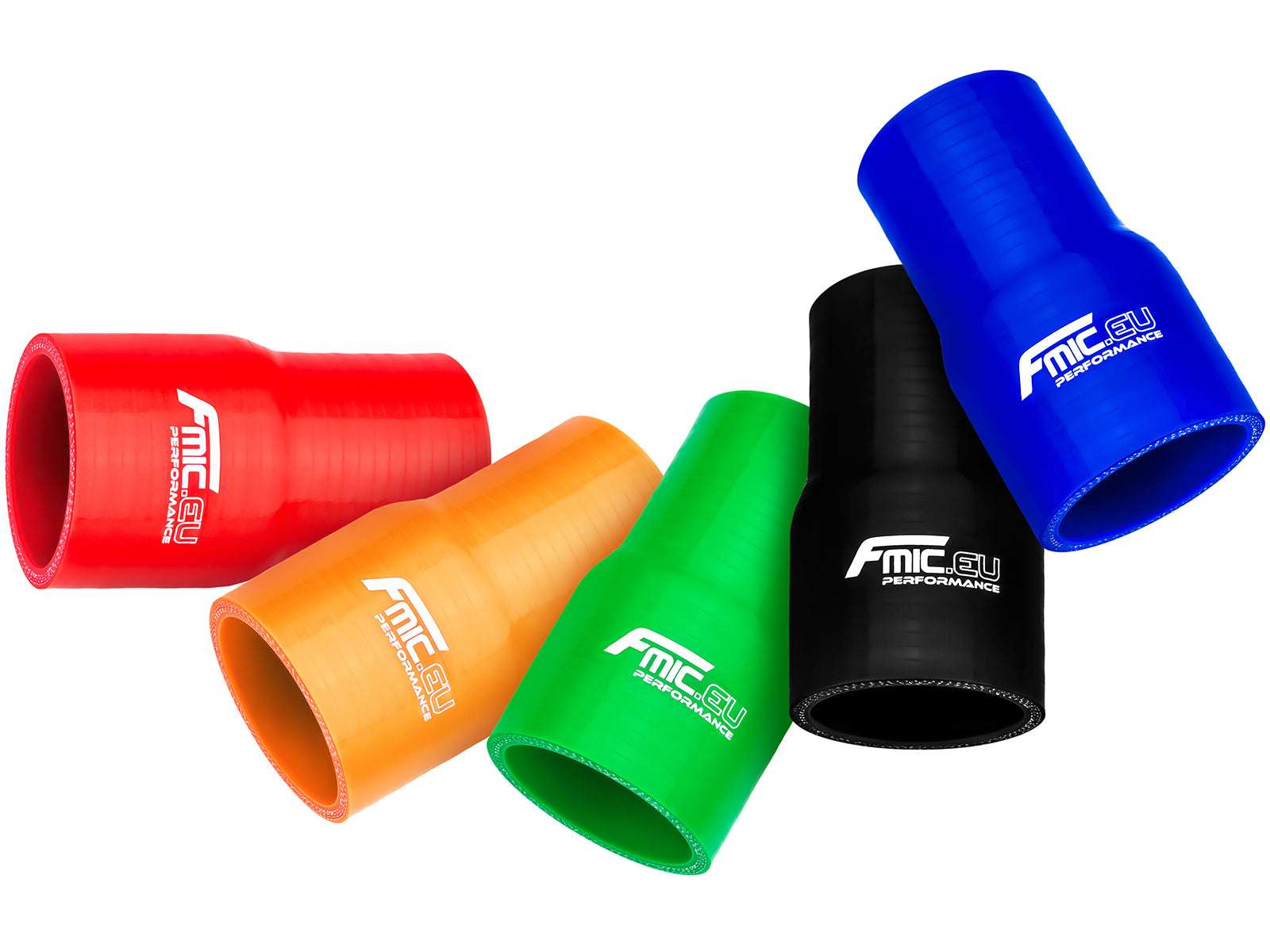 Reductor Recto de Silicona 89/102mm Negro - Imagen 4