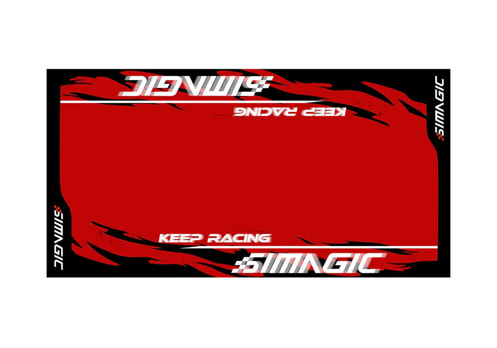 Alfombra Keep Racing SIMAGIC Para Simulador Simracing
