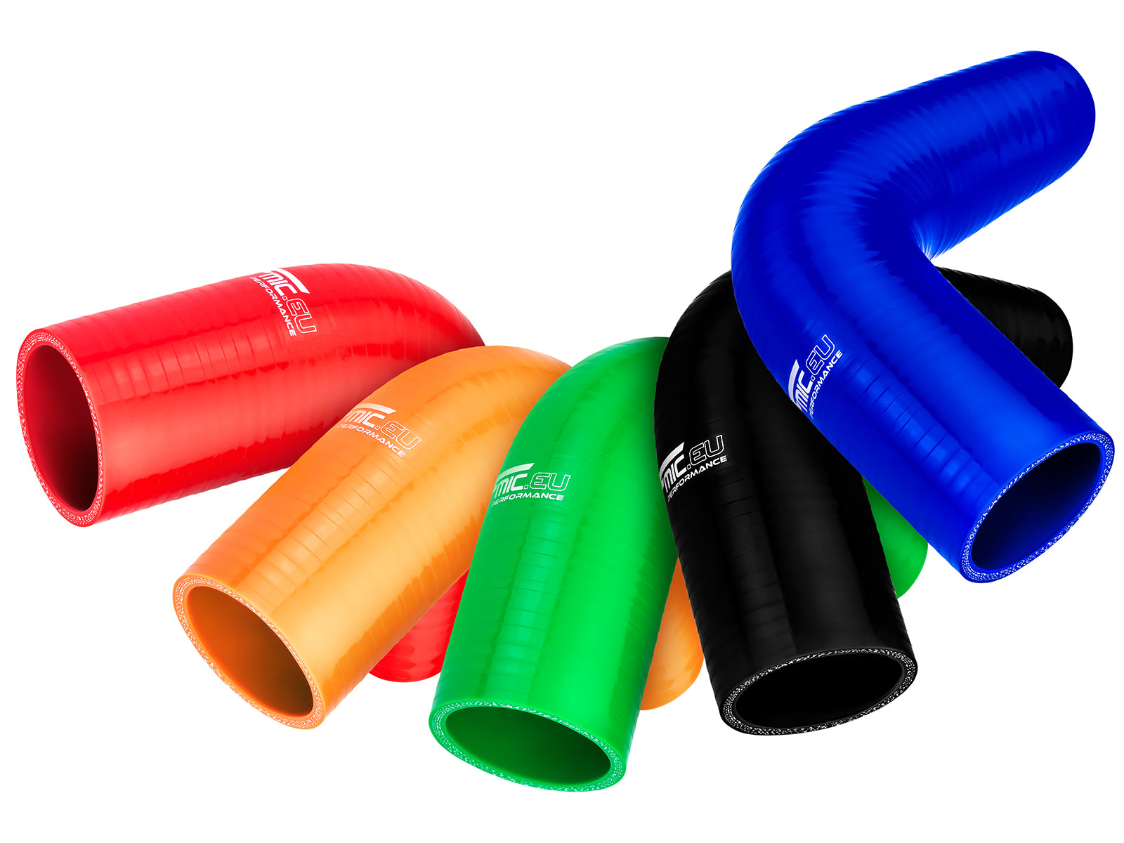 Codo de Silicona 90° 65mm Negro - Imagen 7