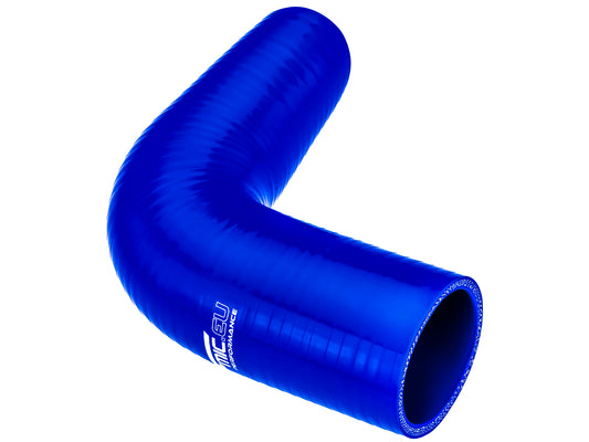 Codo de Silicona 90° 38mm Azul