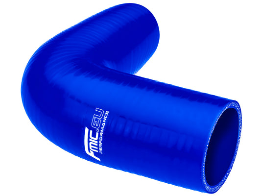 Codo de Silicona 90° 32mm Azul