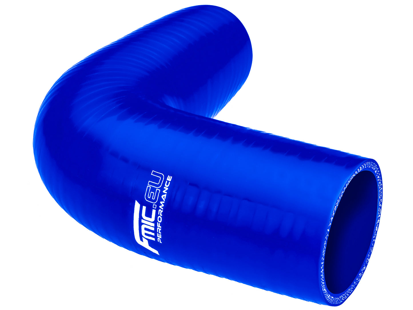 Codo de Silicona 90° 22mm Azul - Imagen 2