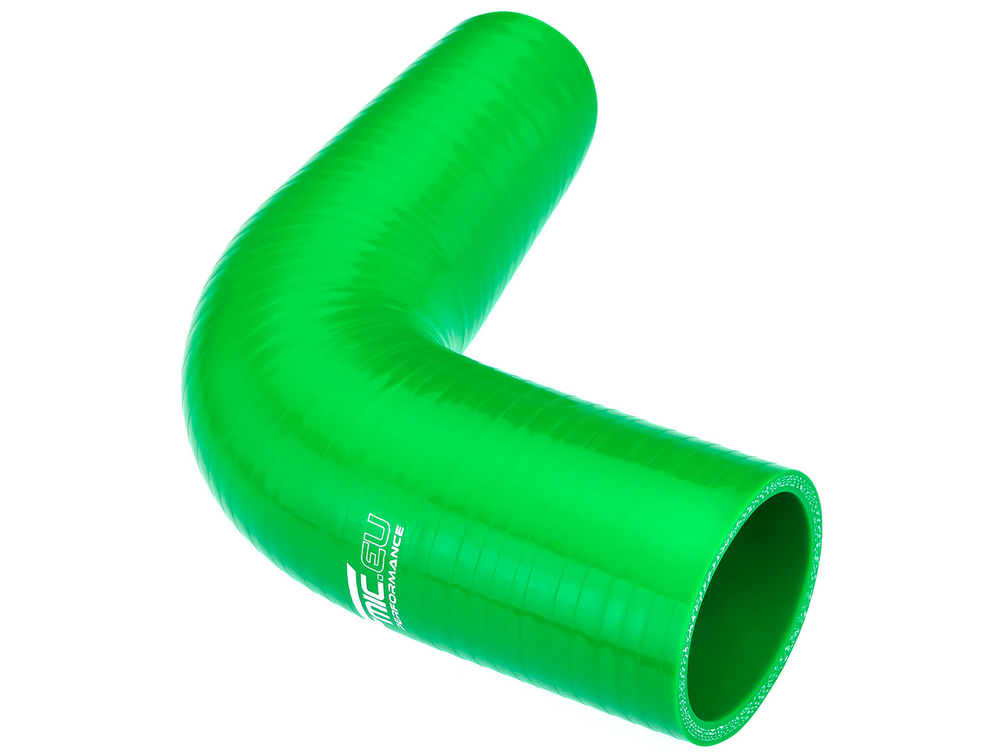Codo de Silicona 90° 41mm Verde
