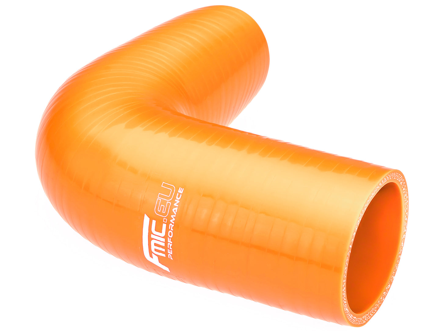 Codo de Silicona 90° 45mm Naranja