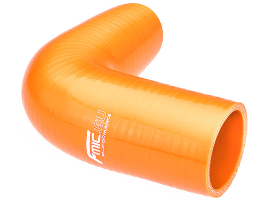 Codo de Silicona 90° 45mm Naranja