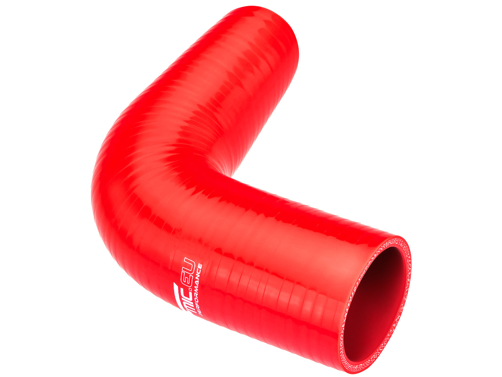 Codo de Silicona 90° 151mm Rojo - Imagen 2