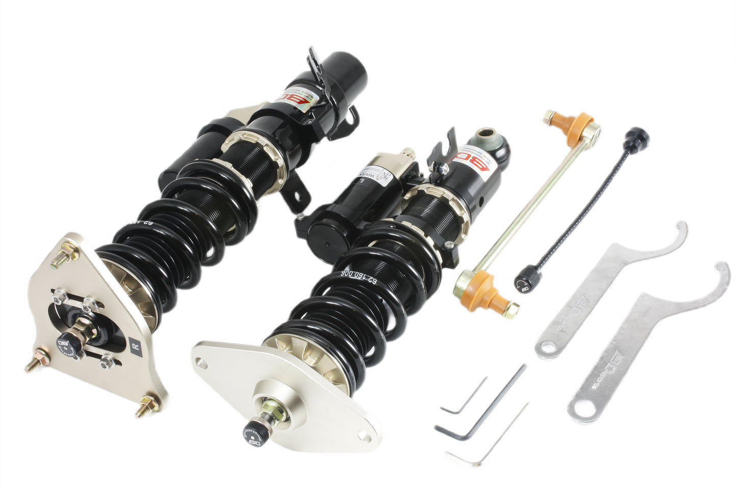 Suspensión de Muelles Helicoidales BC Racing T-01-ER para Mini Cooper RE16/RE32/R53 2002-2006