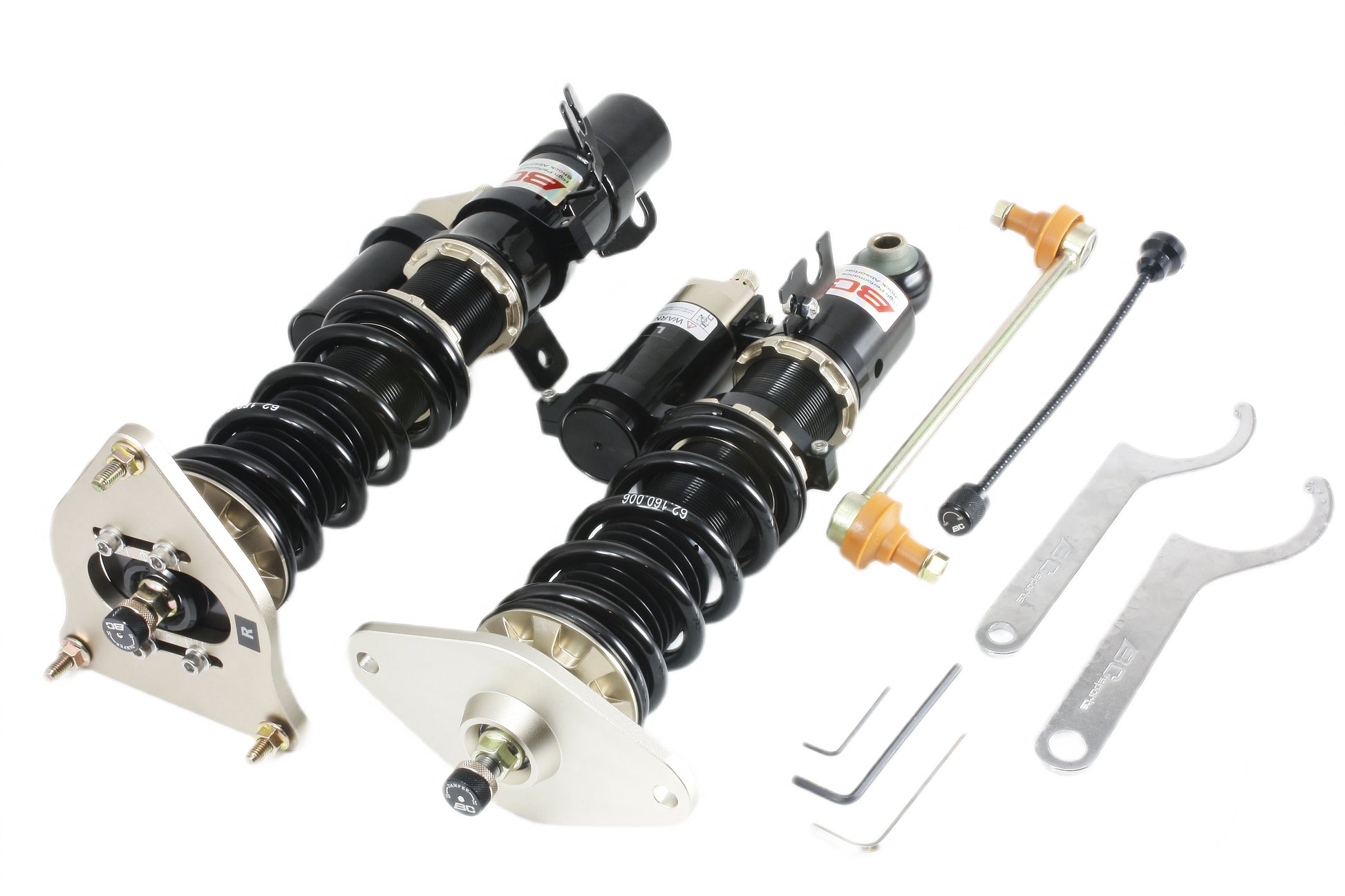 Suspensión de Muelles Helicoidales BC Racing T-01-ER para Mini Cooper RE16/RE32/R53 2002-2006
