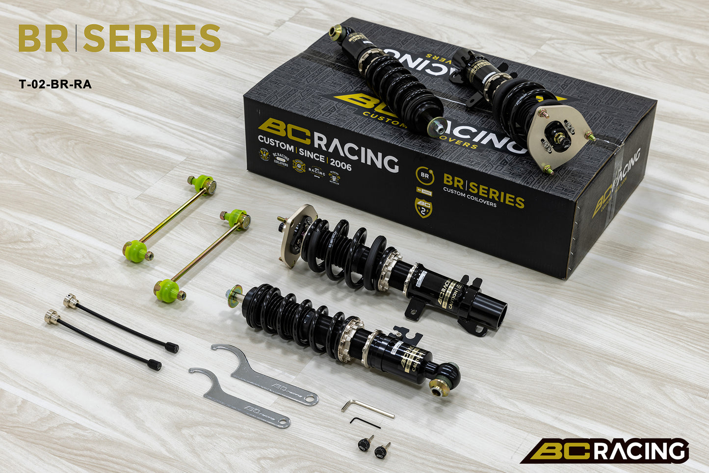 Suspensión de Muelles BC Racing T-02-BR-RH para Mini Cooper R55/R56 2007-2013 - Imagen 2