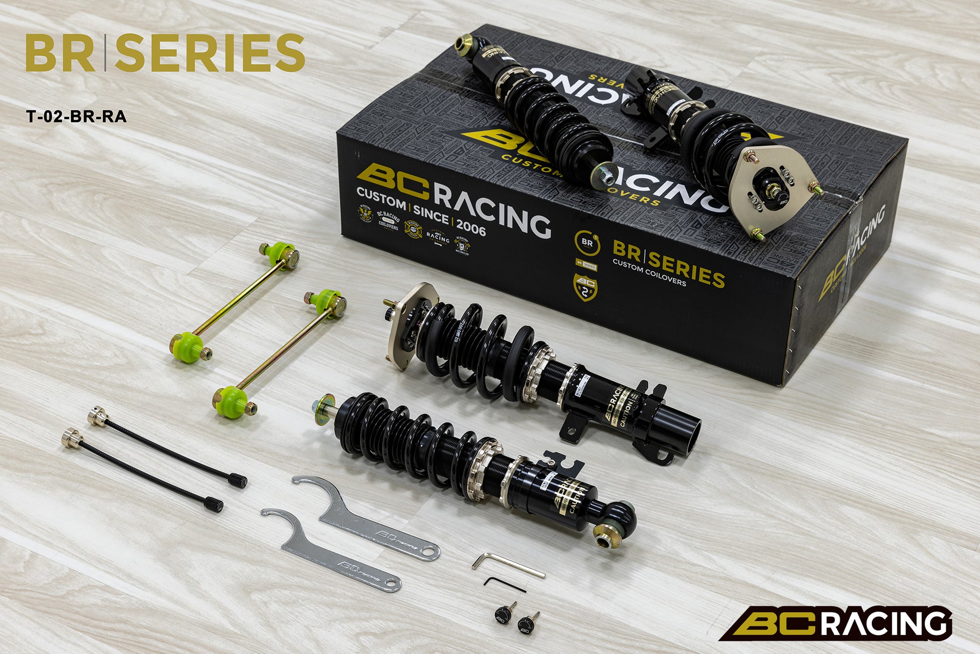 Suspensión de Muelles BC Racing T-02-BR-RH para Mini Cooper R55/R56 2007-2013 - Imagen 2