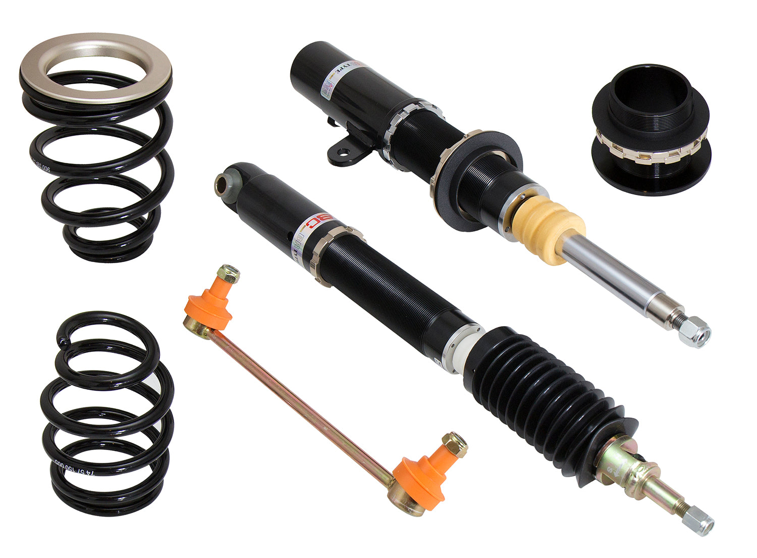 Suspensión de Muelles BC Racing T-05-BR-RA para Mini Cooper F56 (Sin DDC) 2014+ - Imagen 2