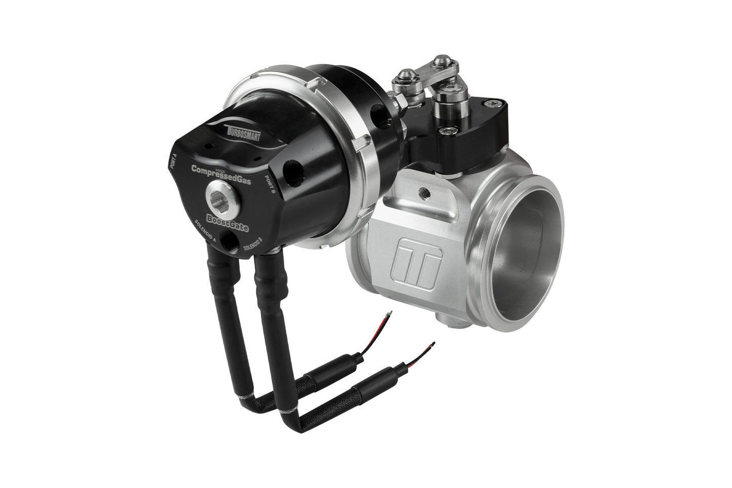 BoostGate50 7PSI Turbosmart TS-0265-1252 con Solenoides Integrados, Negro