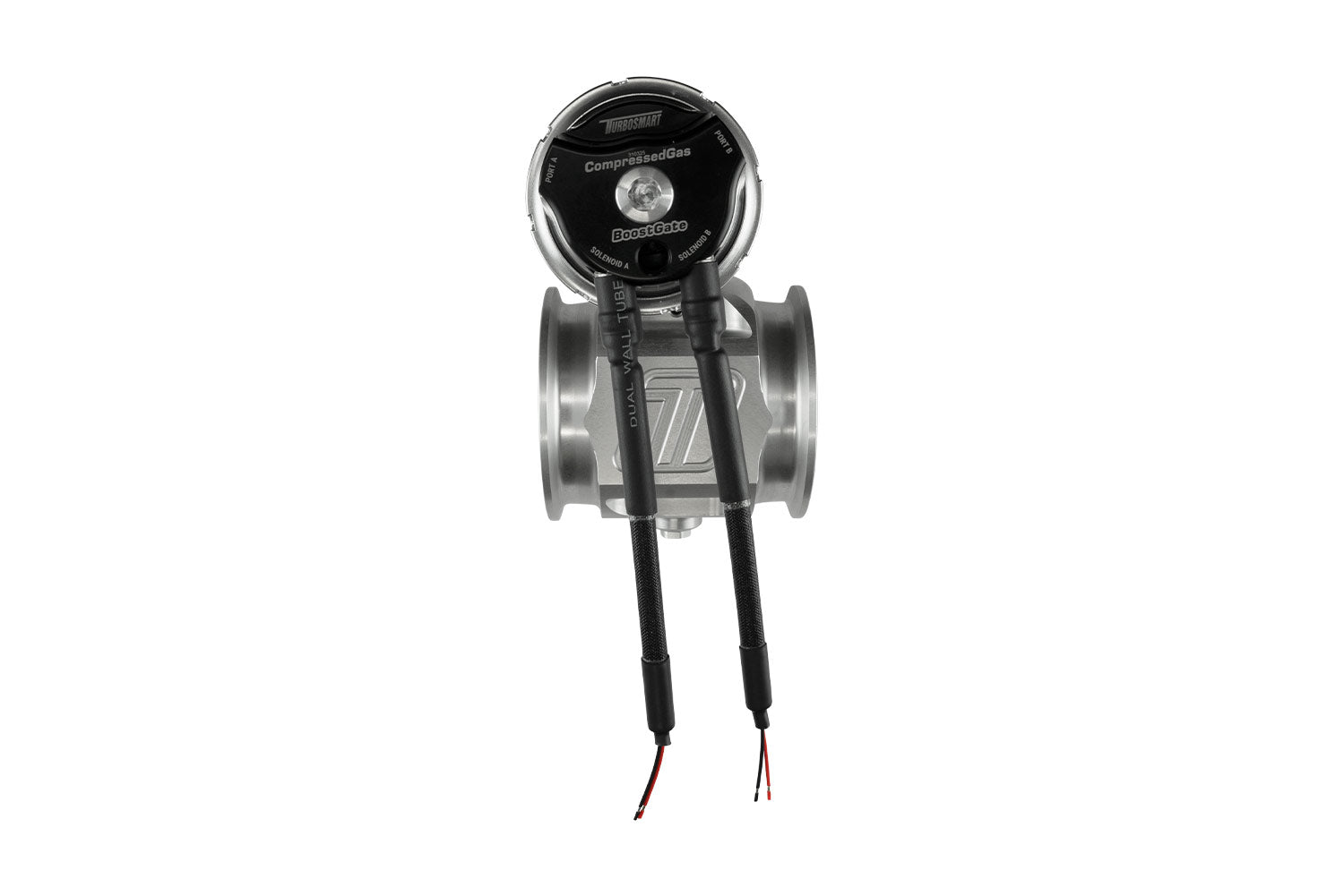 StraightGate76 Turbosmart TS-0267-1252 con Solenoides, 7PSI, Negro - Imagen 3