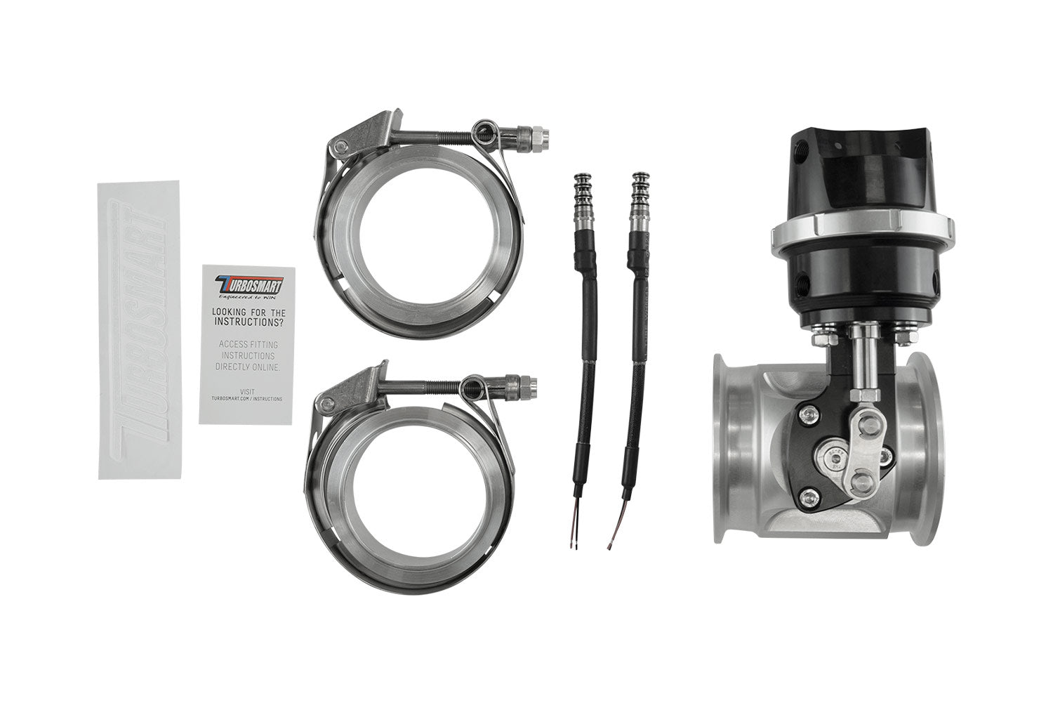 StraightGate76 Turbosmart TS-0267-1252 con Solenoides, 7PSI, Negro