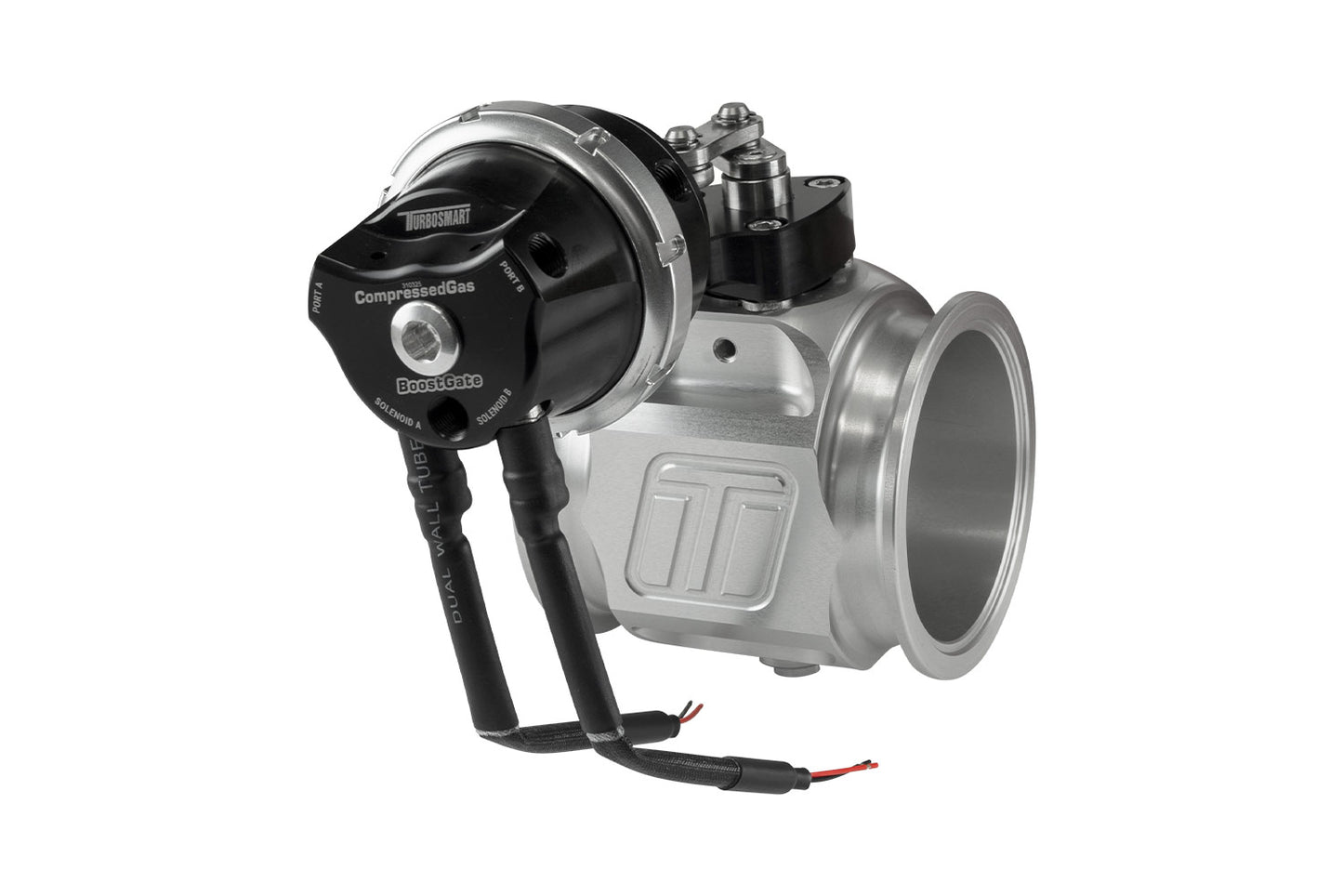 StraightGate76 Turbosmart TS-0267-1252 con Solenoides, 7PSI, Negro - Imagen 2