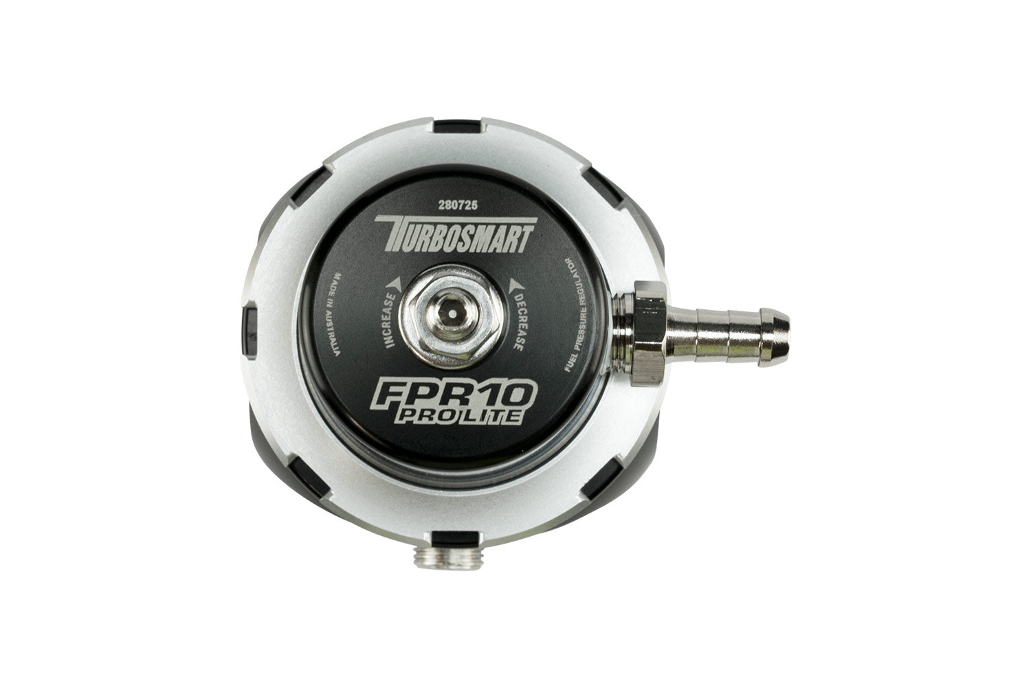Regulador de Presión de Combustible FPR10 Pro-Lite Negro Turbosmart TS-0404-1442 - Imagen 5