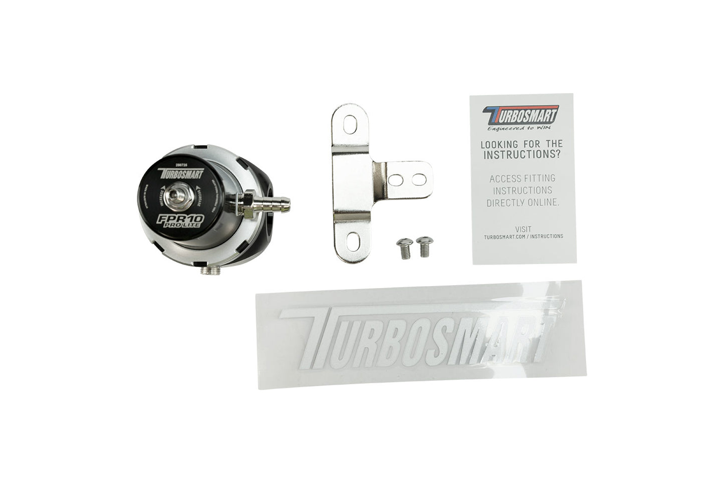 Regulador de Presión de Combustible FPR10 Pro-Lite Negro Turbosmart TS-0404-1442 - Imagen 2