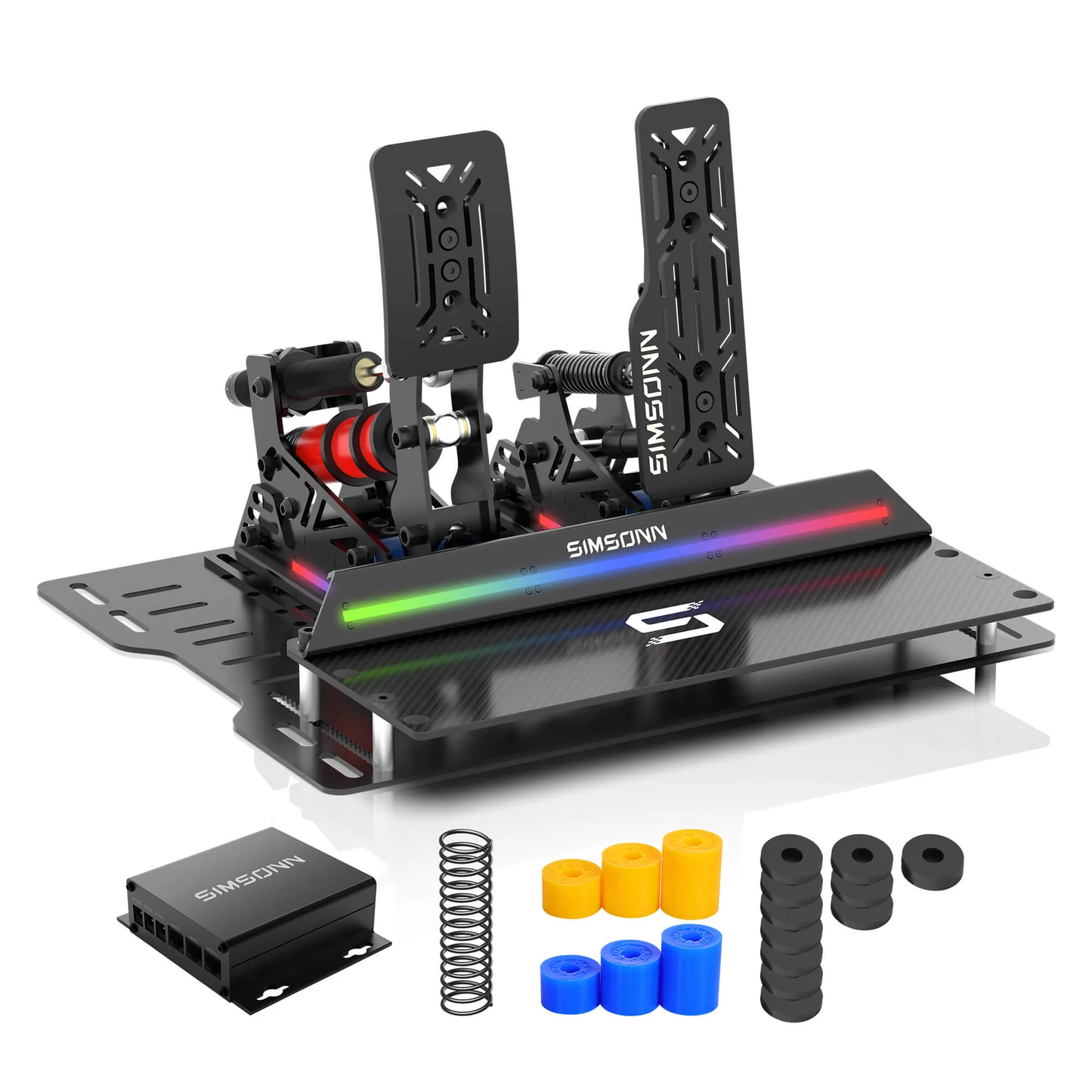 Pedalbox Pro X Ultra Sim Pedal RGB SIMSONN Simulador Simracing - Imagen 10