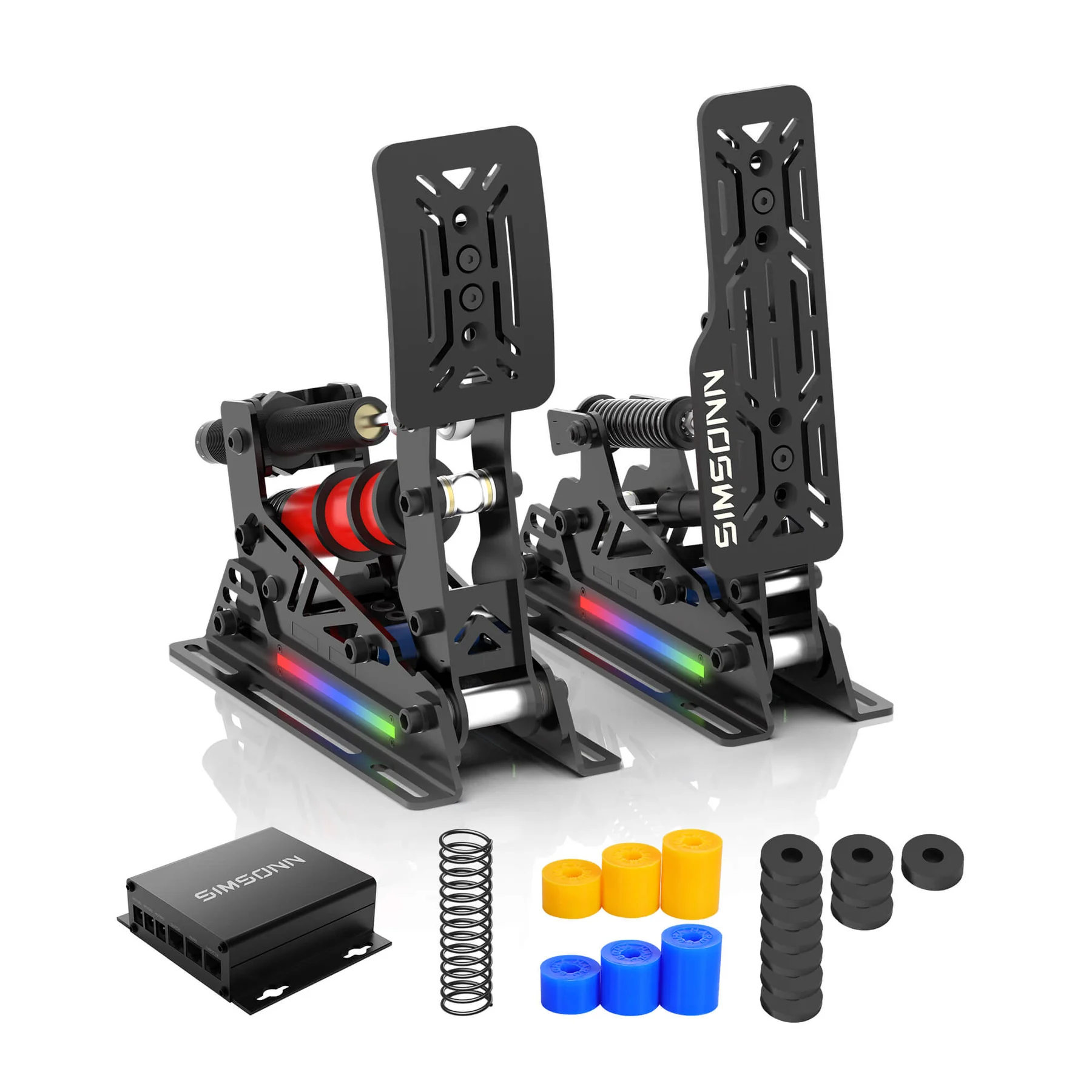 Pedalbox Pro X Ultra Sim Pedal RGB SIMSONN Simulador Simracing - Imagen 3