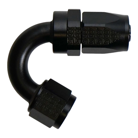 Racor Abocardado Giratorio AN 8 Hembra 150º Manguera CPE DeatschWerks