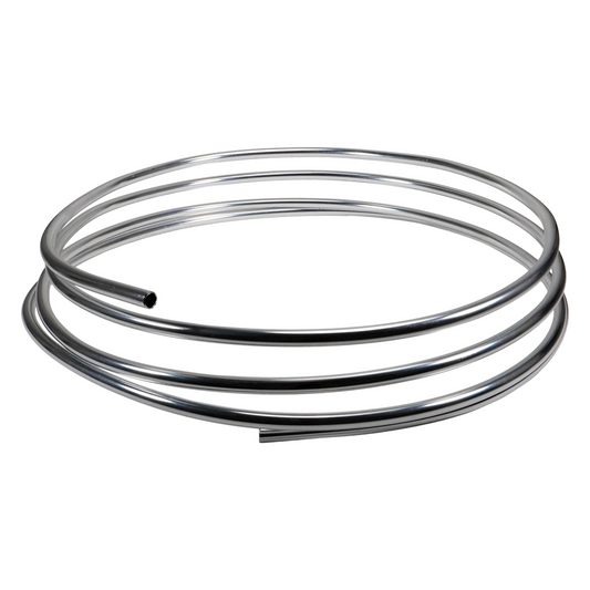 Tubo Rígido de Aluminio 10AN, 20ft, Anodizado Transparente DeatschWerks