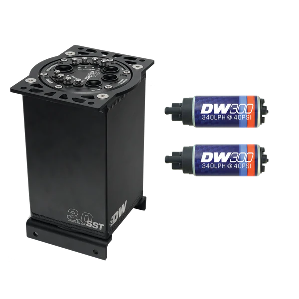 Depósito Anti-Oleaje 3.0L con Bombas Duales DW300 DeatschWerks - Imagen 2
