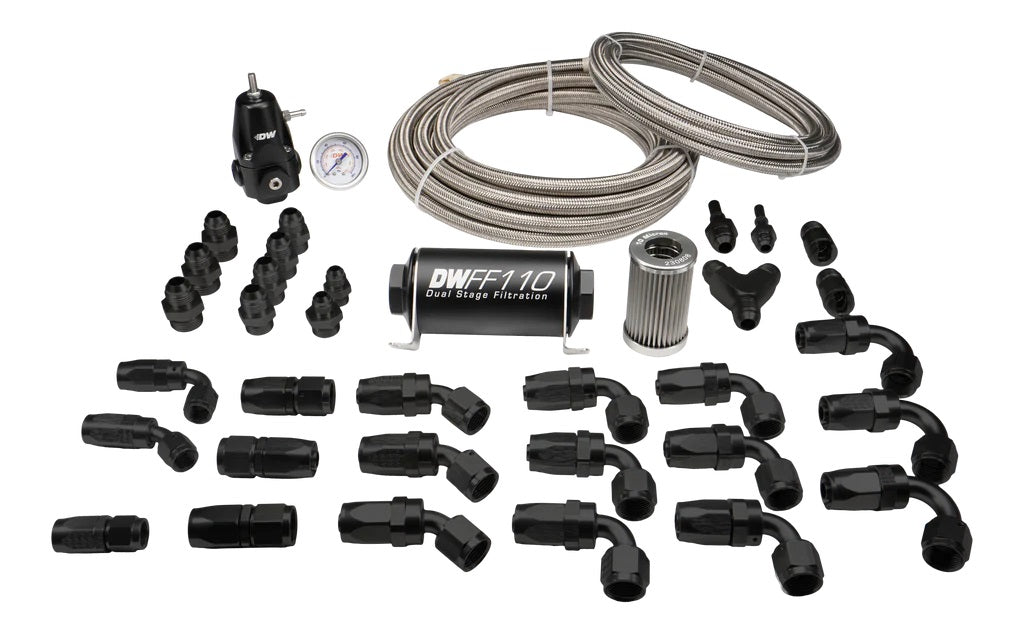 Kit de Tuberías de Retorno CPE 8AN/6AN DeatschWerks Toyota Supra A90/BMW M3/M4
