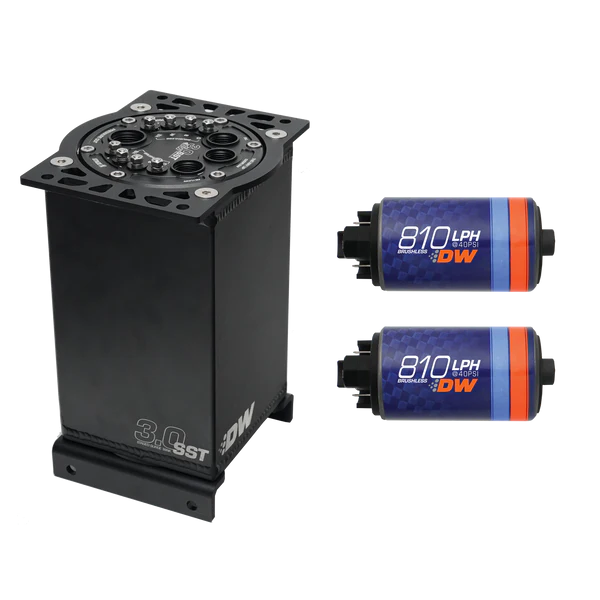 Depósito de Compensación 3.0L con 2 Bombas DW810 DeatschWerks