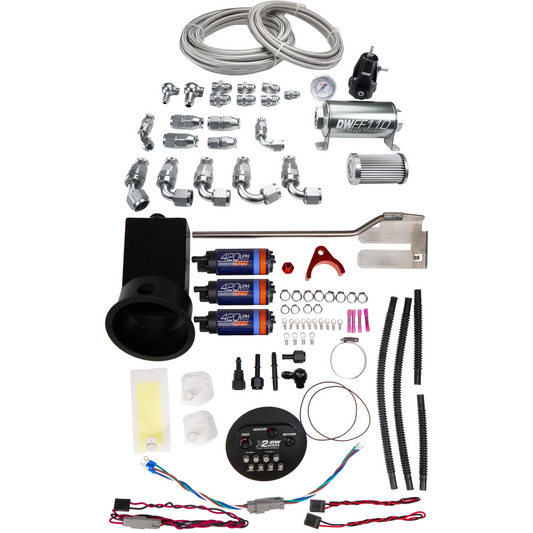 Módulo X2 Anti-Oleaje DW con Bombas DW420 y Kit PTFE Nissan Silvia Skyline 94-02