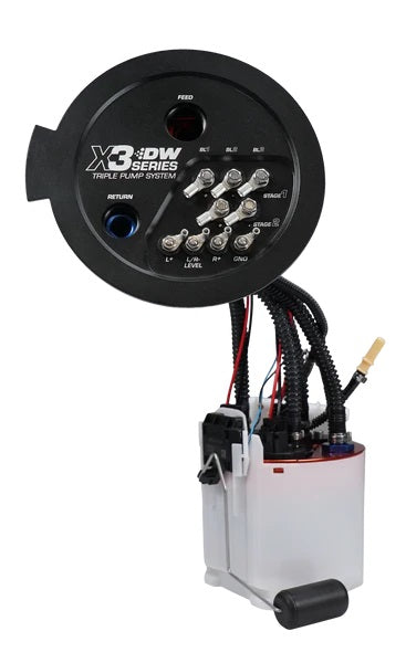 Módulo Bomba Combustible X3 Series Triple DW420 DeatschWerks Toyota Supra A90 y BMW M3/M4