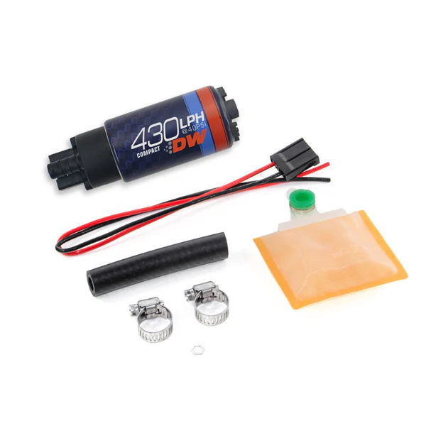 Bomba de Combustible DeatschWerks DW430C 430LPH con Kit Universal