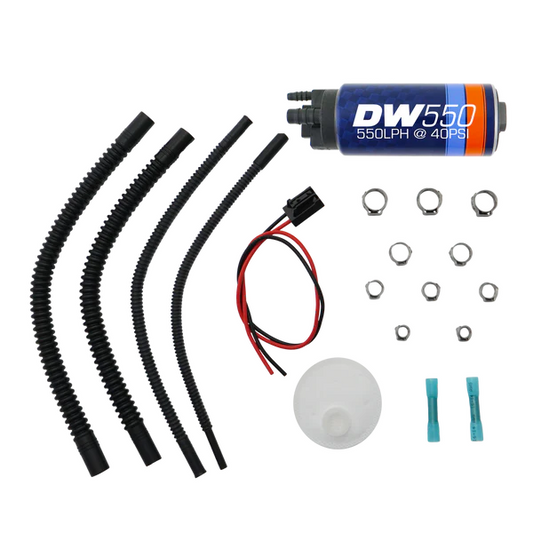 Bomba de Combustible Universal 46mm DW550 DeatschWerks 550lph 40psi