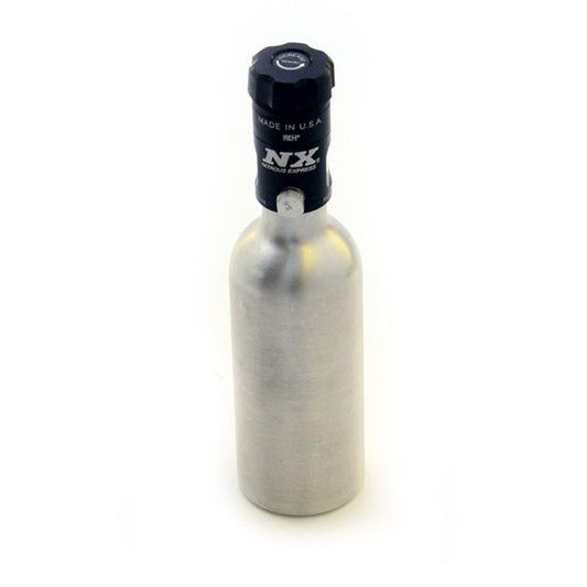 Mini Botella 3.5 oz con Válvula Moto 2 Dia. x 7.33 Nitrous Express NX 11020