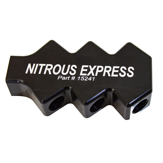 Bloque Distribución 6 Puertos -8 ORB, Salidas -6 Nitrous Express NX 15241