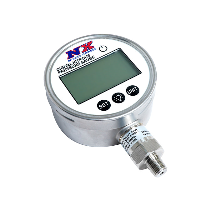 Manómetro Digital de Presión de Nitroso NX 15540D 4 Inch 1/4 NPT